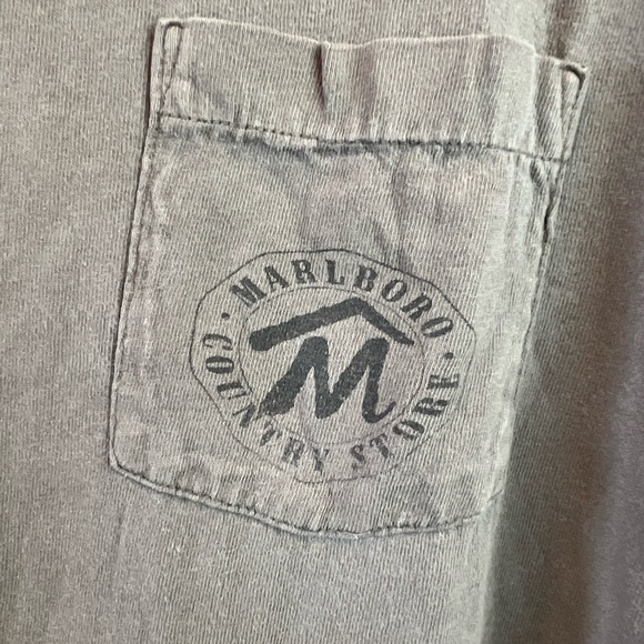 Vintage Marlboro | Men’s Gray T-Shirt - Picture 5 of 8